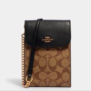 Phone Crossbody In Signature Canvas